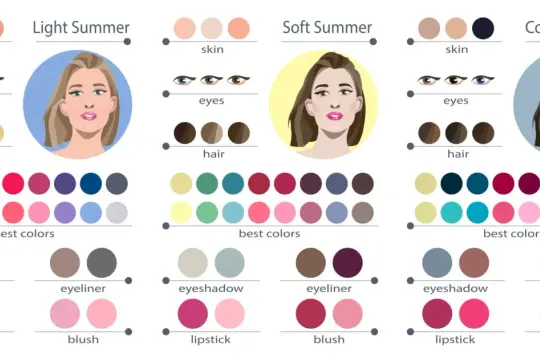 Guida all'armocromia estate: palette colori, trucchi e capelli per Light, Soft e Cool Summer.
